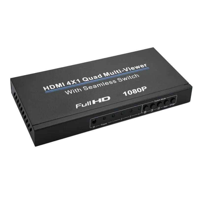 Kettz MQ-K400 HDMI 4x1 Quad Multi-viewer 1080p – prikaz 4 izvora na jednom ekranu s l1600