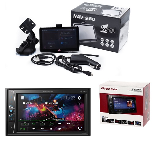 Set multimedija Pioneer MVH-G210BT + GPS navigacija 5