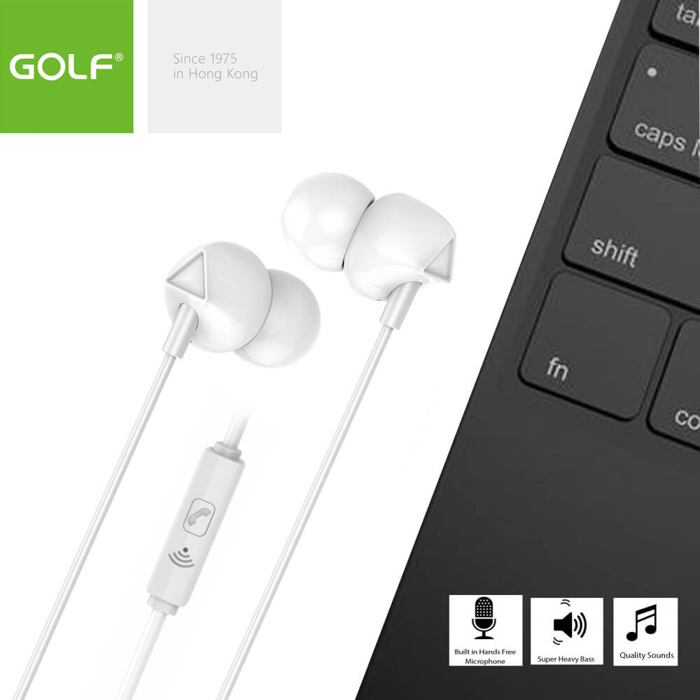 Slušalice za mobilni GOLF M25 bele slusalice za mobilni golf m25 bele 3268_1.jpg