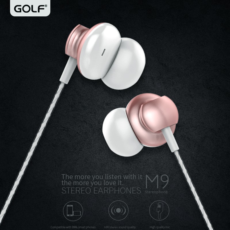 Slušalice za mobilni GOLF M9 zlatno-roza slusalice za mobilni golf m9 zlatno roza 214_.jpg