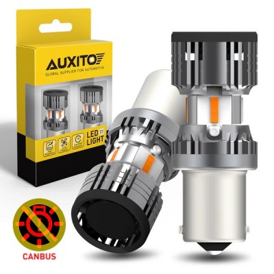 AUXITO 7057/BAU15S žute LED sijalice sa CANBUS-om BAU15S-4KP8- JM-Y2-AUXITO-PQ		
