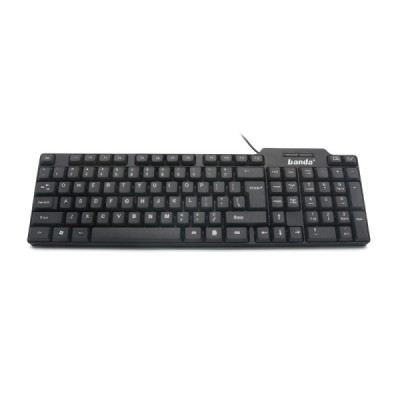 Tastatura žična BANDA BW08 crna