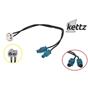 Antenski adapter FAKRA2-FAKRA2 Kettz KT-AD31 