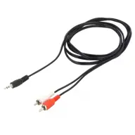 VCOM CV212-3.0 AUX na 2x RCA (Činč) Audio Kabl 3m