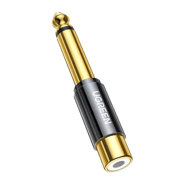 UGREEN AV169 6.35mm Džek na RCA Ženski Audio Adapter Pozlaćeni
