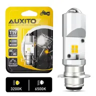 AUXITO T19 P15D-25-1 LED sijalica 6500K bela za motocikl T19-GF-W1