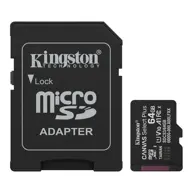 Kingston Micro SD Card 64GB +SD adapter SDCS3/64GB class 10