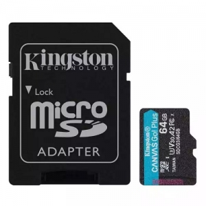 Micro SDXC Kingston 64GB cl10 170MB/s-70MB/s 