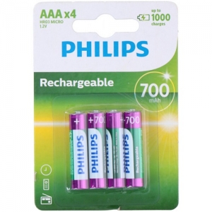 Philips Baterija AAA NiMH 1.2V 700mAh (1/4)  
