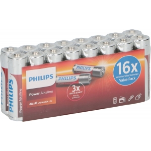 Philips Baterija LR6/AA 16PCS                