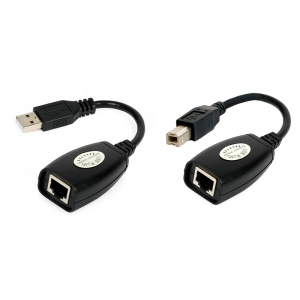 USB extender UEX-050 do 50m + printer port   