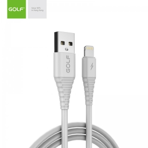 USB kabl na lighting usb 1m GOLF GC-64I beli 