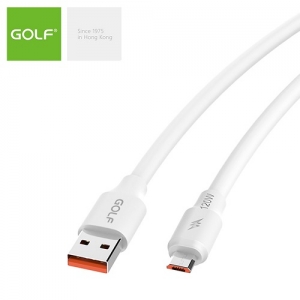 USB kabl na mikro 1m GOLF GC-98M beli 6A 120W