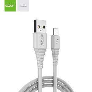 USB kabl na mikro usb 1m GOLF GC-64m beli    