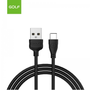 USB kabl na Tip C 1m GOLF GC-63T crni        