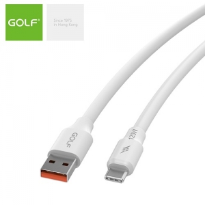 USB kabl na Tip C 1m GOLF GC-98T beli 6A 120W