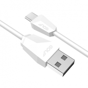 USB kabl na tip C usb 1m GOLF GC-27T beli    