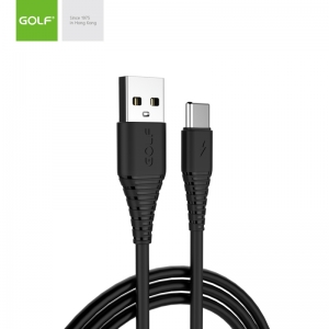 USB kabl na Tip C usb GOLF GC-64t crni       