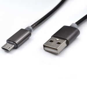 USB metalni kabl Mikro 1m MAB-K10 Grey       