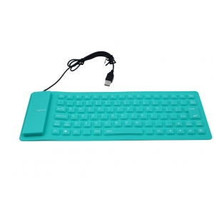 USB silikonska tastatura OC109 zelena        