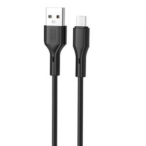 XO USB Data Kabl NB230 2.4A Type-C 1m crni   