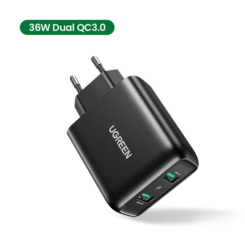 UGREEN CD161 USB Brzi punjač 3.0 2xUSB 36W ugreen cd161 usb brzi punjac 3 0 2xusb 36w 3472_.jpg
