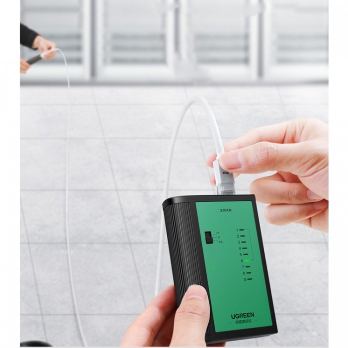 UGREEN Tester za Mrežni Kabl RJ45 i RJ11 ugreen tester za mrezni kabl rj45 i rj11 4901_1.jpg
