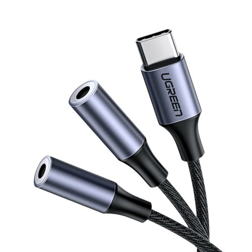 UGREEN USB-C M. na 2 x Audio 3.5mm F. 25cm ugreen usb c m na 2 x audio 3 5mm f 25cm 3883_.jpg