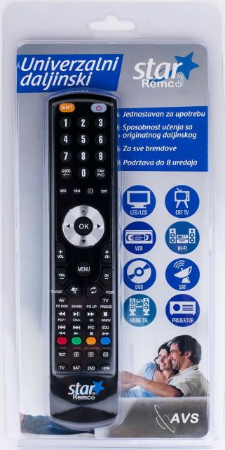 Univerzalni daljinski za TV REMCO Star univerzalni daljinski za tv remco star 3074_2.jpg