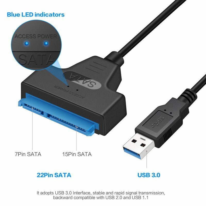 USB 3.0 to Sata 22 pin Napojni Kabl NKU-K122 usb 3 0 to sata 22 pin napojni kabl nku k122 3593_2.jpg
