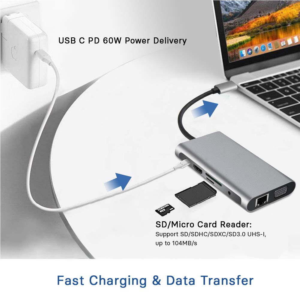 USB C HUB 10in1 tip C KT-HUC-10.1 usb c hub 10in1 tip c kt huc 10 1 3519_3.jpg
