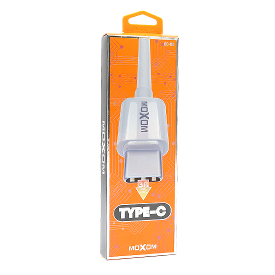 USB data kabl Moxom CC-08 Type C 1m beli usb data kabl moxom cc 08 type c 1m beli 2801_1.jpg