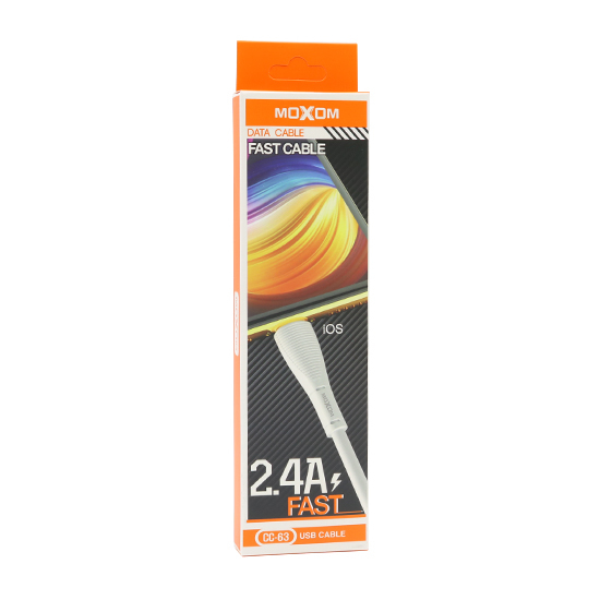 USB data kabl Moxom CC-63 Iphone 1m beli usb data kabl moxom cc 63 iphone 1m beli 3704_1.jpg
