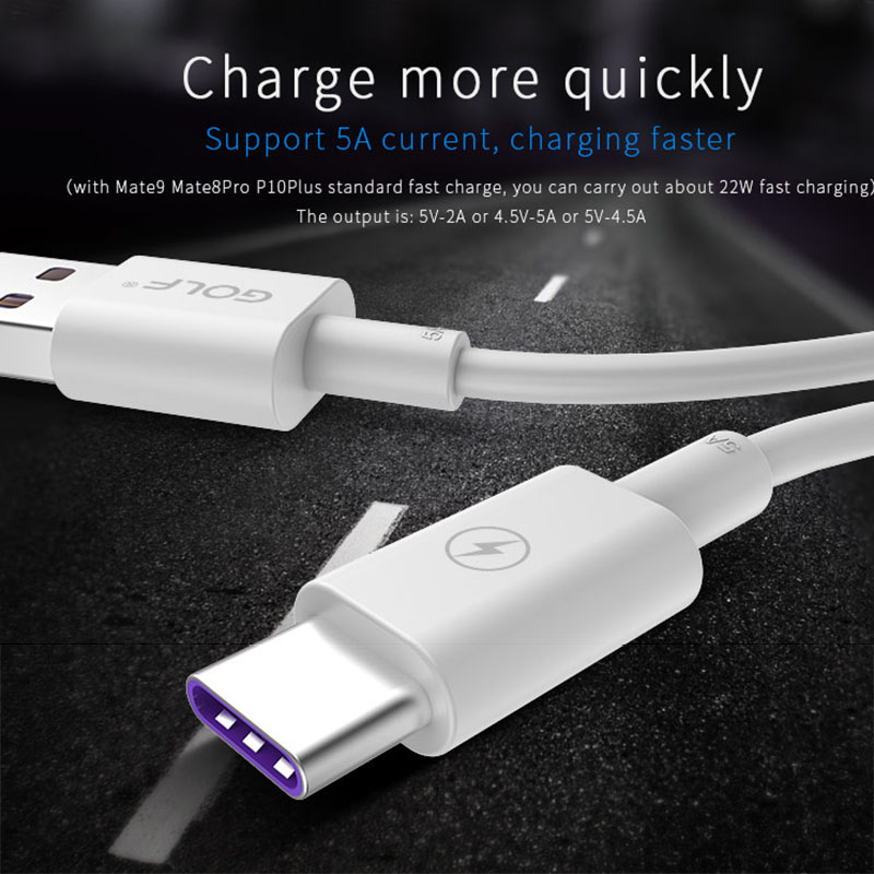 USB data kabl Tip C 1m GOLF GC-42 FAST 5A usb data kabl tip c 1m golf gc 42 fast 5a 826_5.jpg