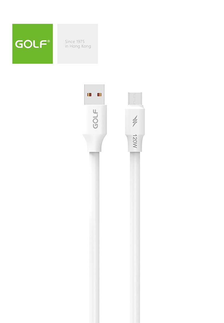 USB kabl na mikro 1m GOLF GC-98M beli 6A 120W usb kabl na mikro 1m golf gc 98m beli 6a 120w 3863_1.jpg