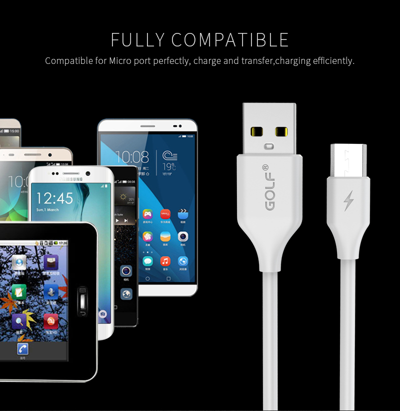 USB kabl na mikro usb 1m GOLF GC-59M beli usb kabl na mikro usb 1m golf gc 59m beli 1620_2.jpg