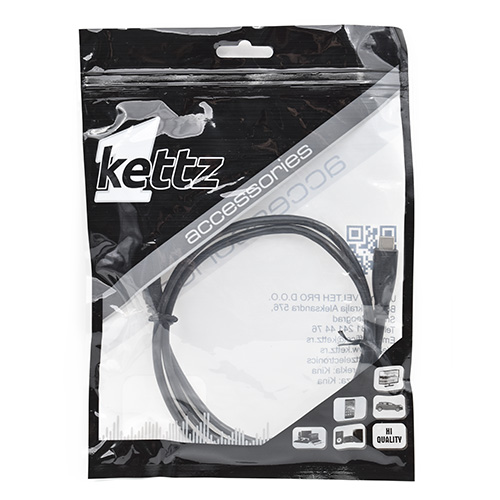 USB kabl na Tip C 3.0 M/M 1m Kettz UC3-K010 usb kabl na tip c 3 0 m m 1m kettz uc3 k010 2825_1.jpg