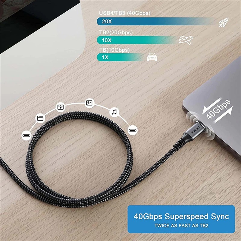 USB kabl tip C 1.2m thunderbolt 3 KT-USB4.1.2 usb kabl tip c 1 2m thunderbolt 3 kt usb4 1 2 3910_2.jpg