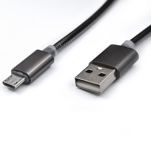 USB metalni kabl Mikro 1m MAB-K10 Grey usb metalni kabl mikro 1m mab k10 grey 2840_11.jpg