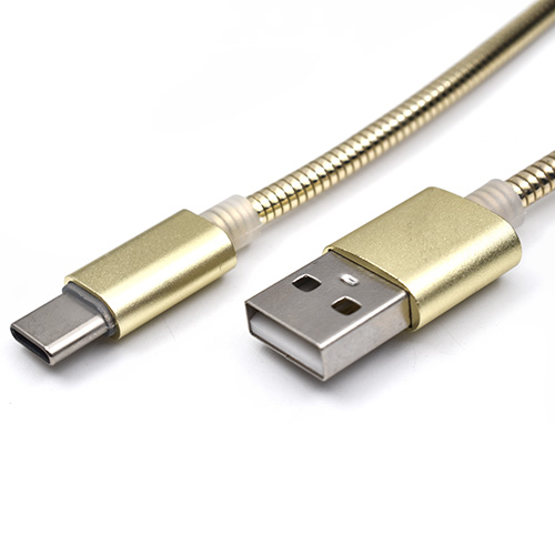 USB metalni kabl na Tip C 1m CAB-K010 Gold usb metalni kabl na tip c 1m cab k010 gold 2847_11.jpg