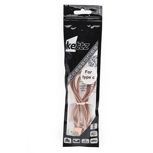 USB metalni kabl na Tip C 1m CAB-K010 Pink usb metalni kabl na tip c 1m cab k010 pink 2843_1.jpg