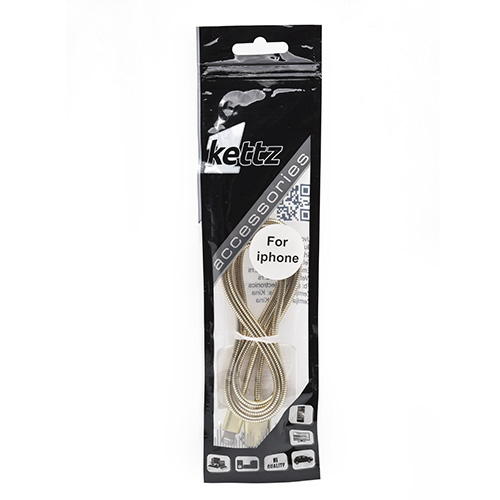 USB metalni kabl za Iphone 1m IAB-K010 Gold usb metalni kabl za iphone 1m iab k010 gold 2844_1.jpg