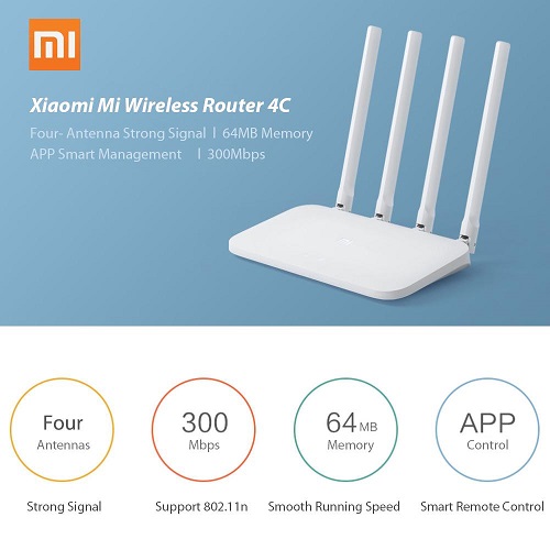 Xiaomi Mi router 4C beli (2,4GHz) xiaomi mi router 4c beli 2 4ghz 3258_2.jpg