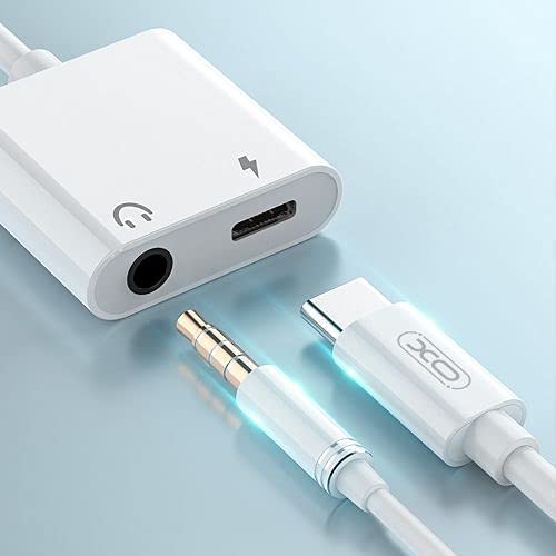 XO Audio adapter NB-R172D Type-C/Type-C+3.5mm xo audio adapter nb r172d type c type c 3 5mm 4418_1.jpg