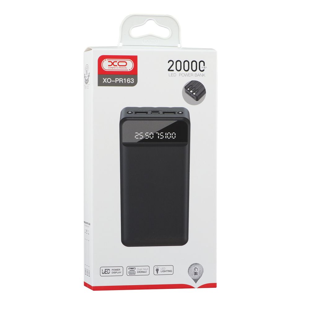 XO Power bank PR163 20000mAh usb kabl 3in1 xo power bank pr163 20000mah usb kabl 3in1 4381_3.jpg