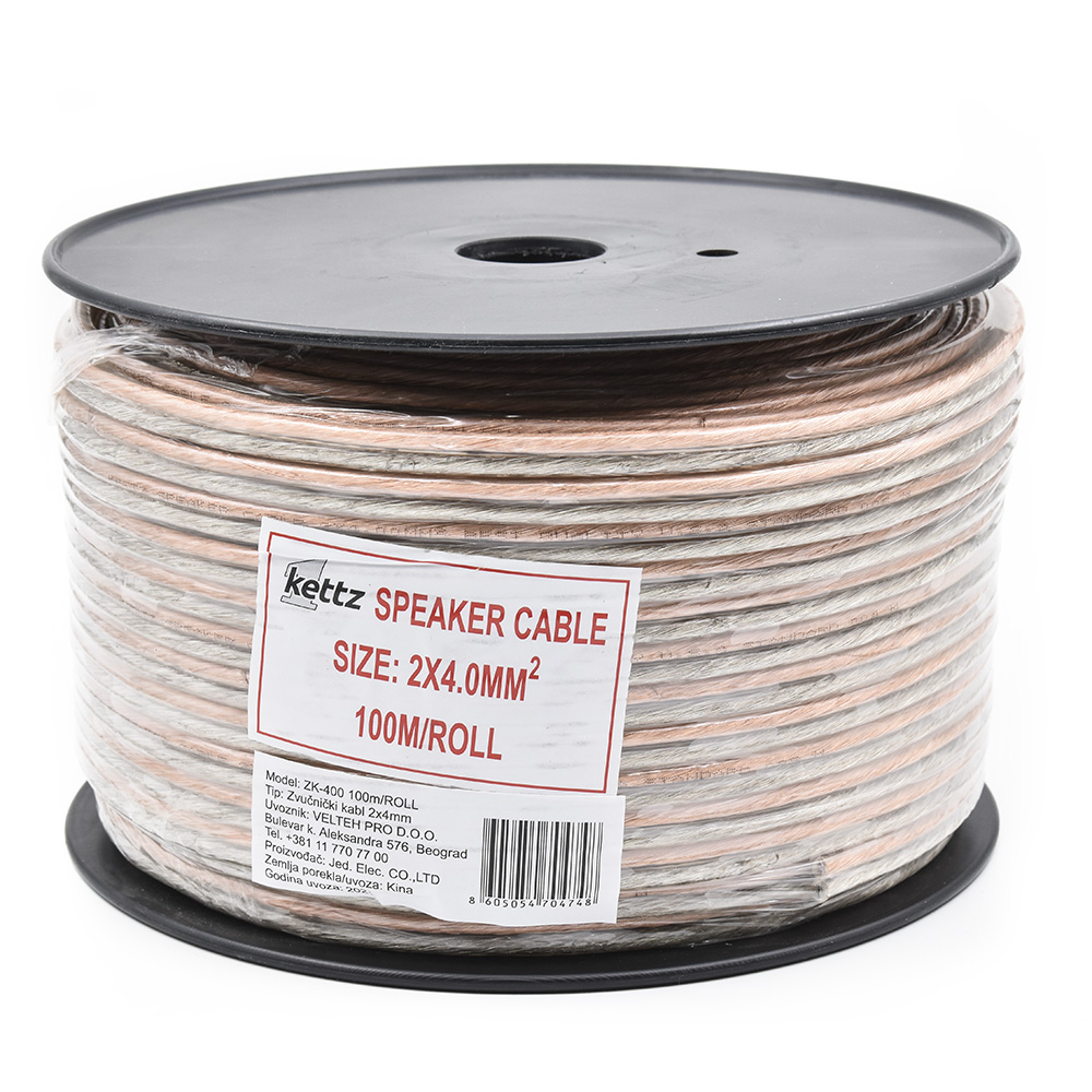 Zvučnički kabl 2x4mm Kettz ZK-400 100m/ROL zvucnicki kabl 2x4mm kettz zk 400 100m rol 3237_.jpg